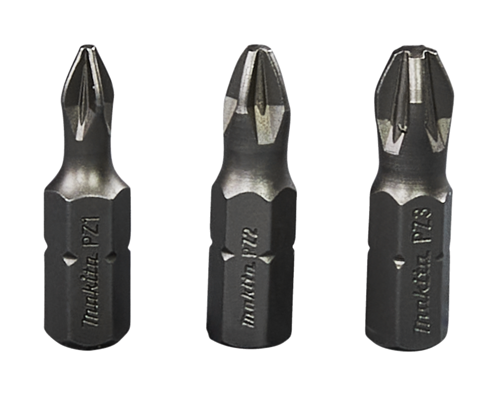 Makita Accessoires Schroefbitset PZ 3-delig - B-24527 B-24527