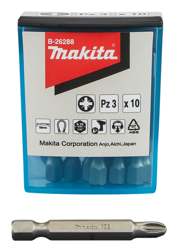 Makita Accessoires Schroefbit PZ3x50mm - B-26288 B-26288