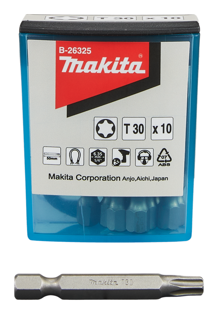 Makita Accessoires Schroefbit T30x50mm - B-26325 B-26325