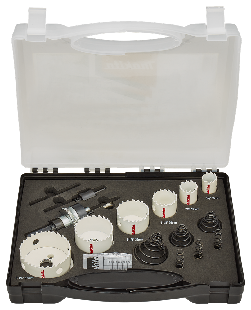 Makita Accessoires Gatzaagset 15-delig metaal - B-38663 B-38663