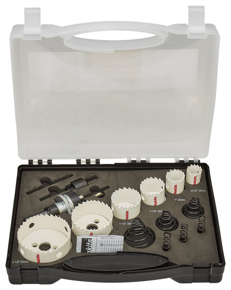 Makita Accessoires Gatzaagset 15-delig metaal - B-38679 - B-38679