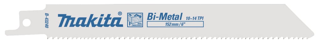 Makita Accessoires Reciprozaagblad 131 met.S922VF - B-43240