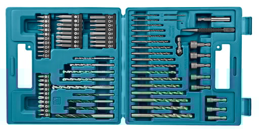 Makita Accessoires 75-delige boor-/schroefbitset - B-49373