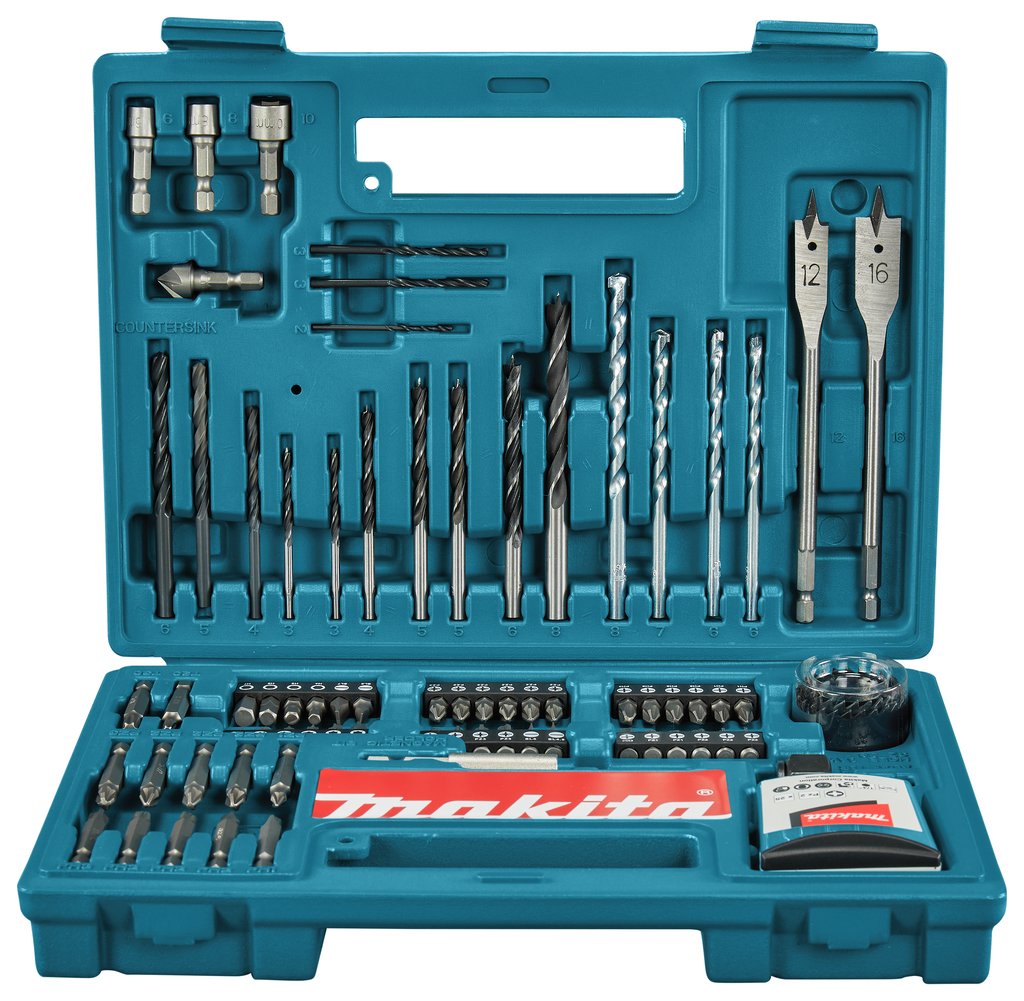 Makita Accessoires B-54520 Boor-/schroefbitset | 100-delig | In koffer - B-54520