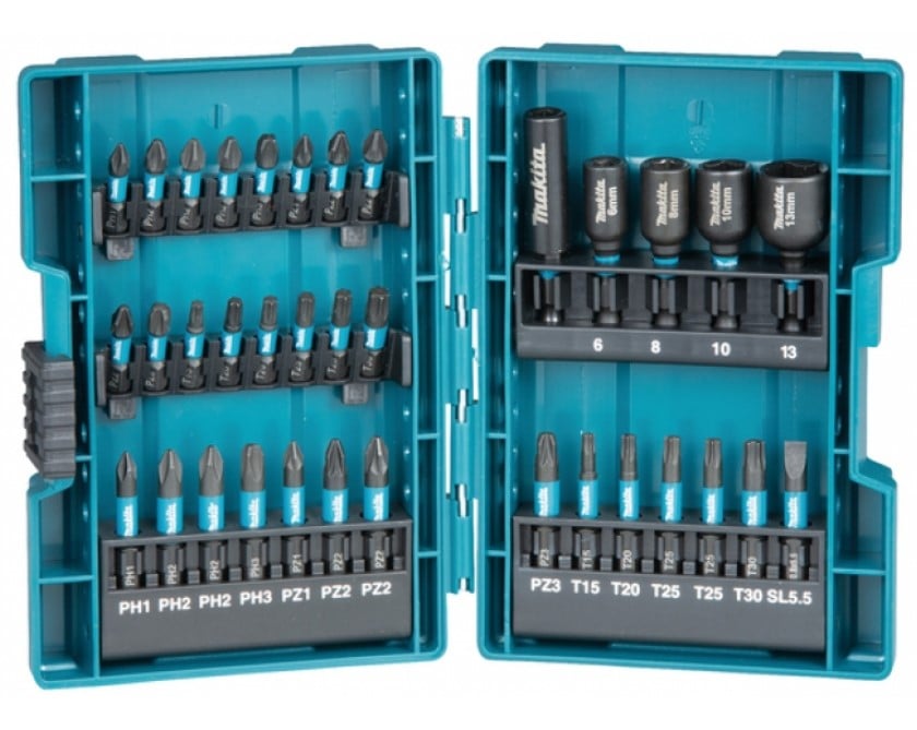 Makita Accessoires Bit/boorset 35-delig - B-66880 - B-66880