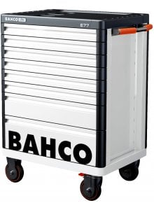Bahco Gereedschapswagen &apos;Premium&apos; E77 26" met 8 lades wit 693 mm x 510 mm x 965 mm 1477K8WHITE