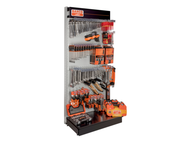 Bahco Wanddisplay voor algemeen gebruik | 1 meter - 768-delig - BAHCO-1MW-1