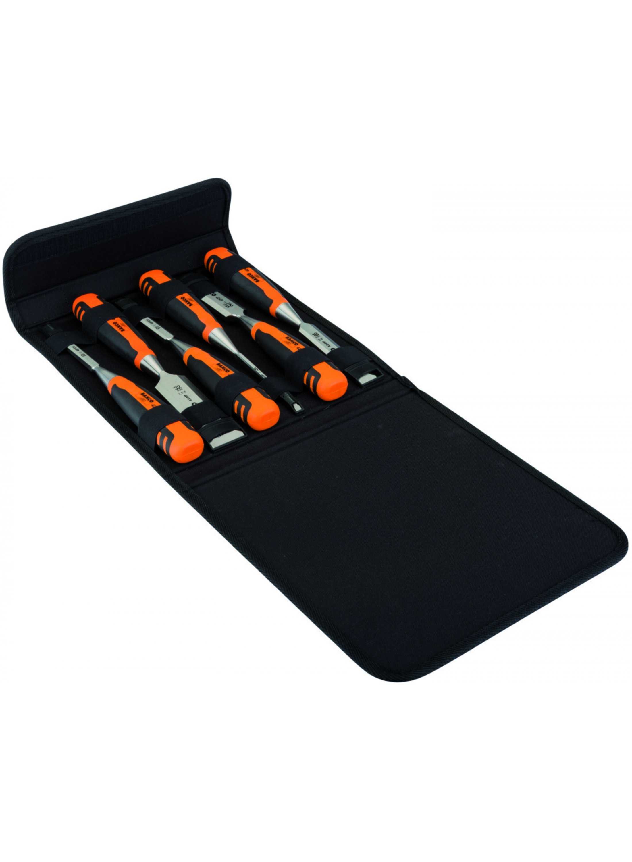 Bahco Professionele Steekbeitelset in Canvas Tas | 6-delig 424P-S6-PP