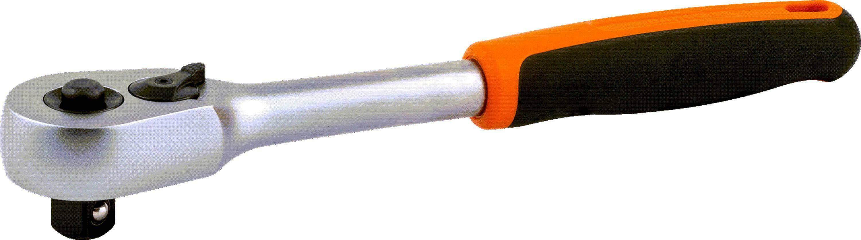 BAHCO Omschakelbare ratel 1/2" | Peervormige kop | 60 tanden | 6° | 250 mm - 8150QR