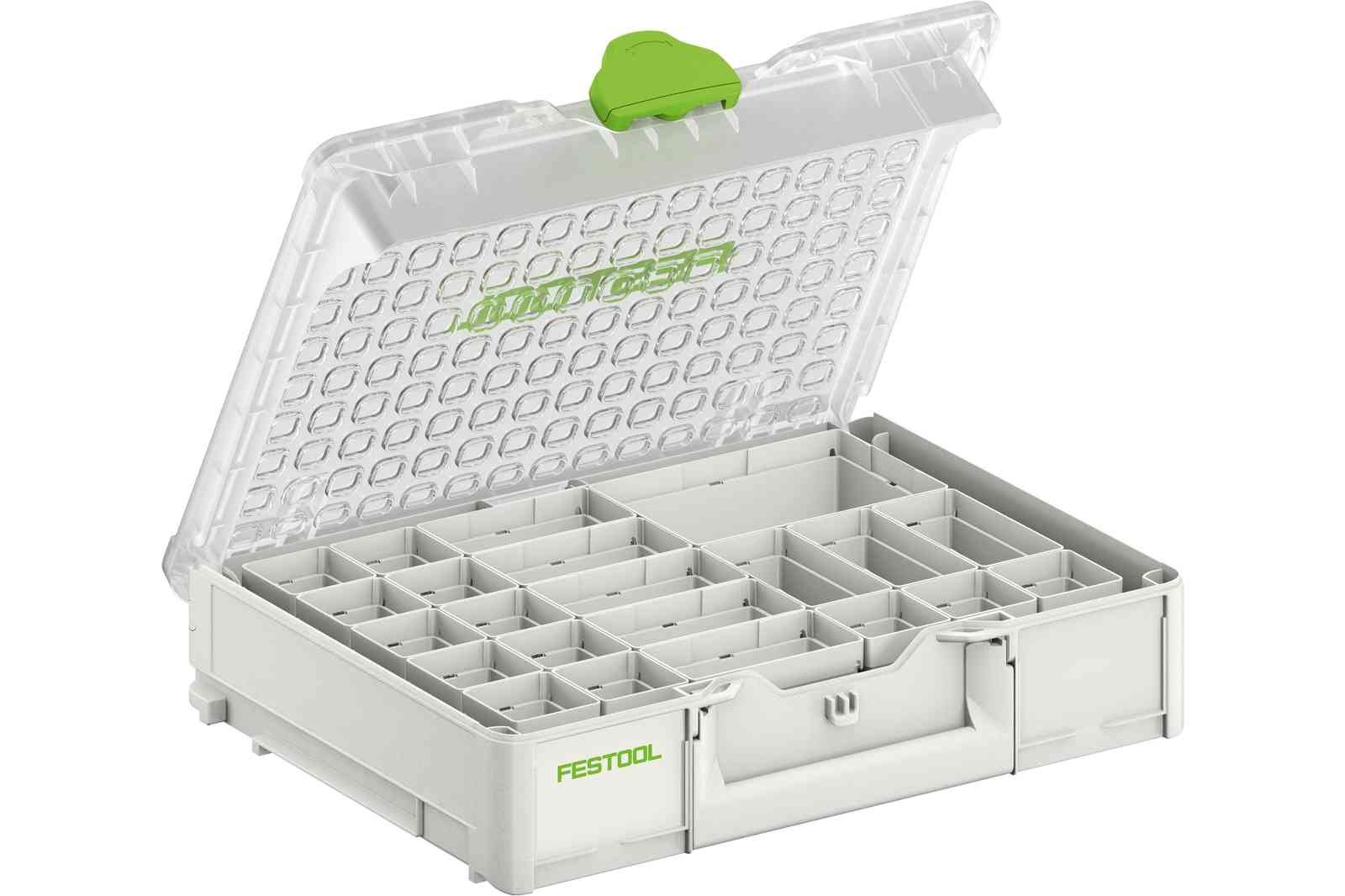 Festool Accessoires SYS3 ORG M 89 Systainer organizer | inclusief 22 inlegbakjes - 204853