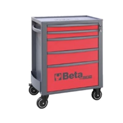 Beta RSC24/5-R | Gereedschapswagen | 5 laden | Rood - 024004053