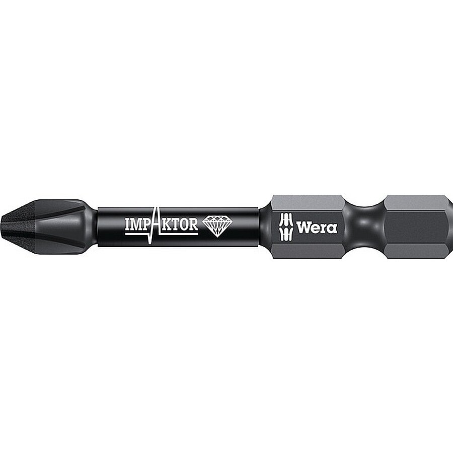 Wera Bit | PH3 lengte 50 mm | 1/4 inch E6,3 | impaktor, DC | box met 5 bits | 1 stuk - 05157657001 05157657001