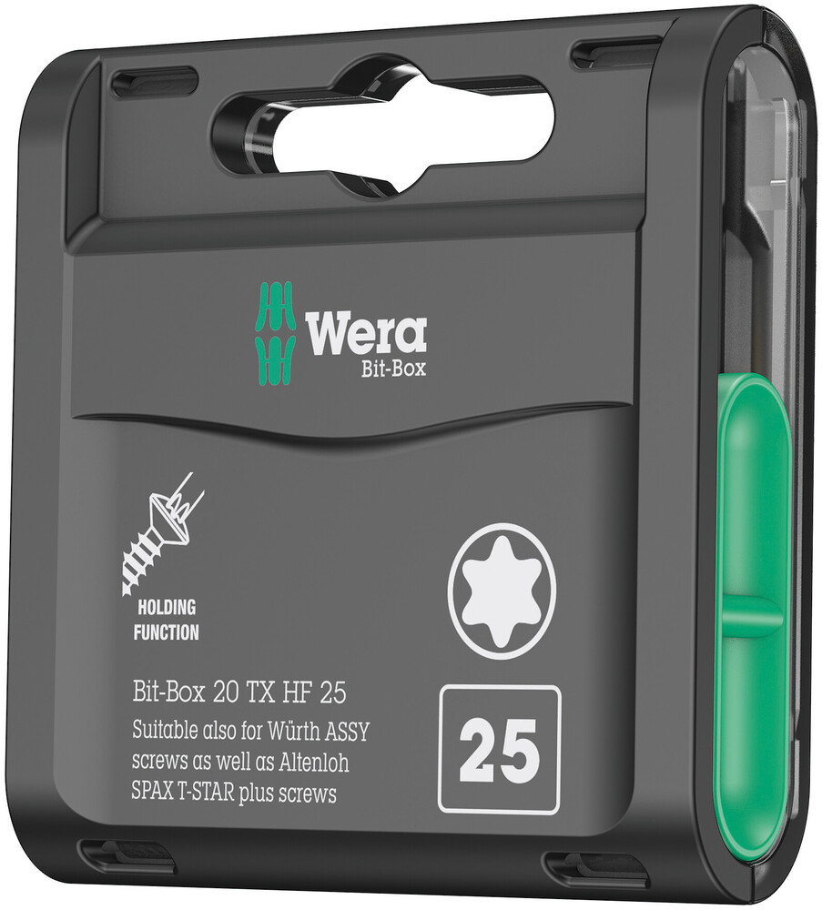 Wera Bit-Box 20 TX HF | TX 25 x 25 mm | 20-delig - 05057778001