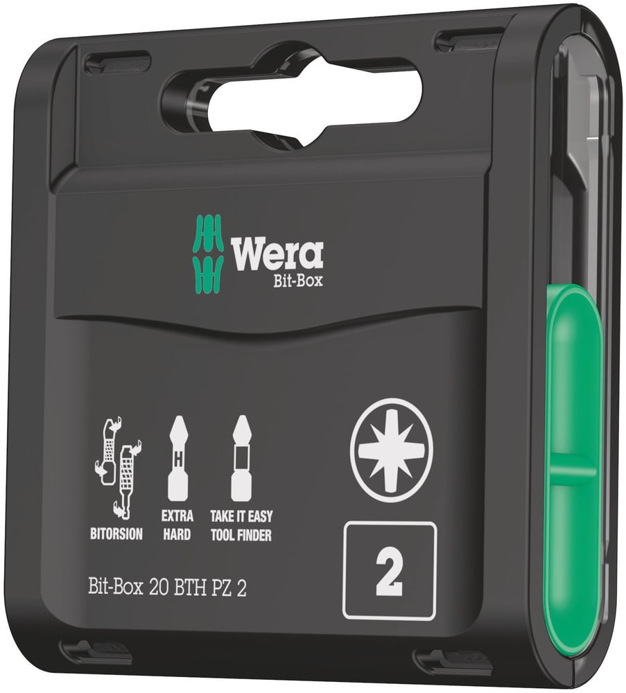 Wera Bit-Box 20 BTH PZ 2, 20-delig - 1 stuk(s) - 05057762001