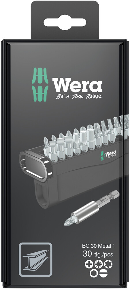 Wera Bit-Check 30 Metal 1 SB 30-delig 05057440001