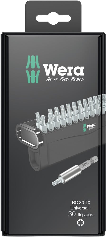 Wera Bit-Check 30 TX Universal 1 SB 30-delig 05057900001