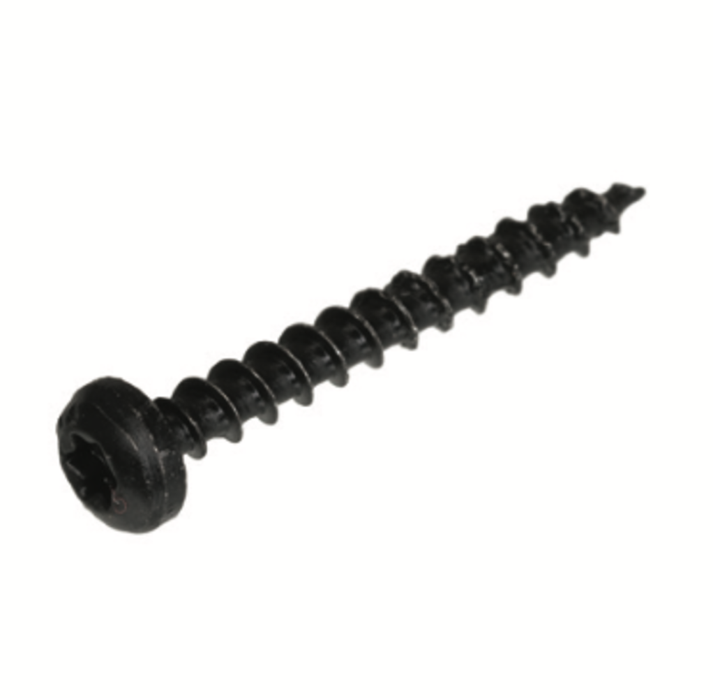 Blackline Spaanplaatschroef Hcp Zwart Ck Torx TX15 3.5X16 | 25 stuks 6901.20.33516