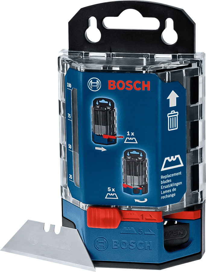 Bosch accessoires Reservermessen in dispenser Counter Display | 50x - 1600A02YB1