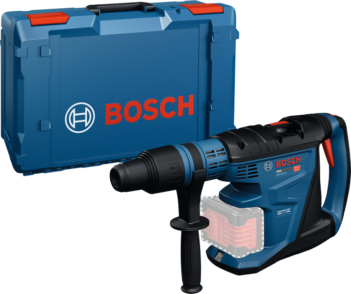 Bosch Blauw GBH 18V-40 Accu boorhamer 18V | Zonder accu en lader | In L-Boxx - 0611917200