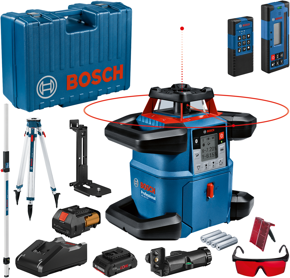 Bosch Blauw GRL 600 CHV | Rotatielaser | set - 06159940P5