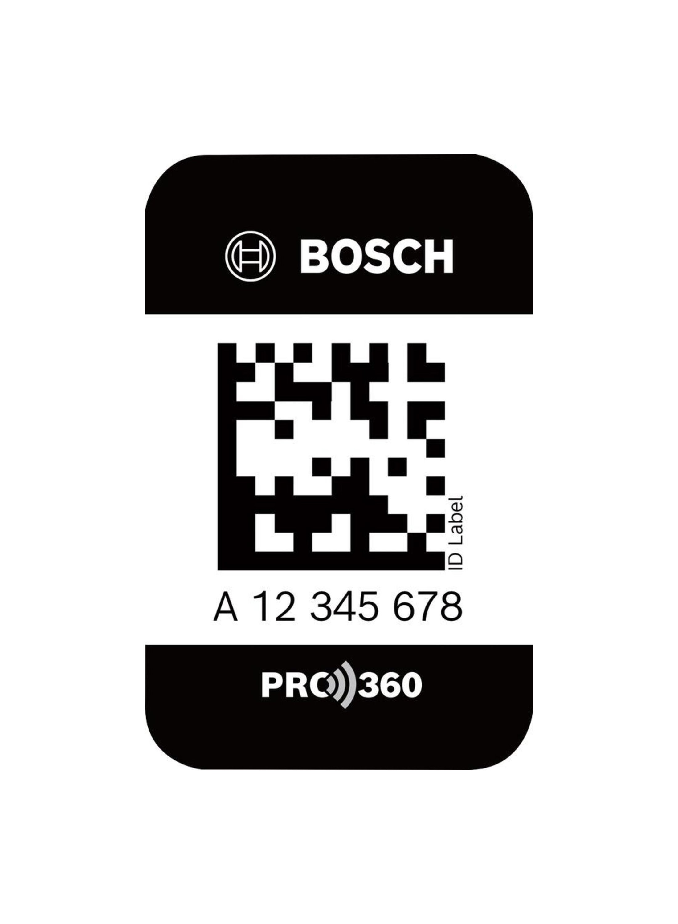 Bosch Accessoires PRO360 ID Label PRO360 ID Label S (PRO360 ID Label klein 100 stuks 13 x 23 mm) - 1600A02C1M