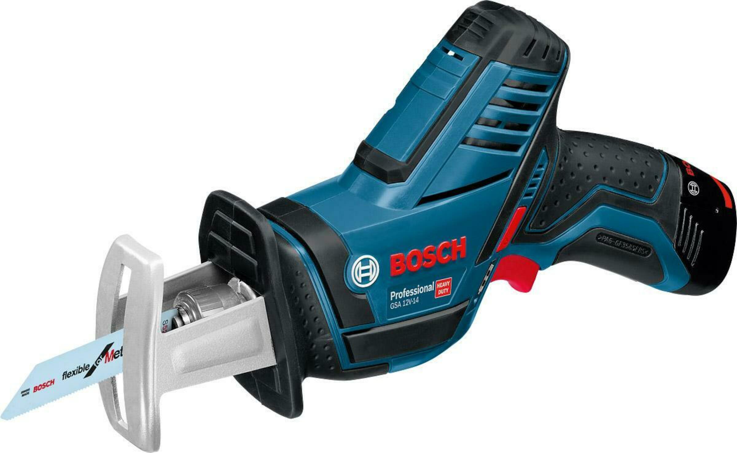 Bosch Blauw GSA 12V-14 Solo | accu zaag | zonder accu's en lader - 060164L902