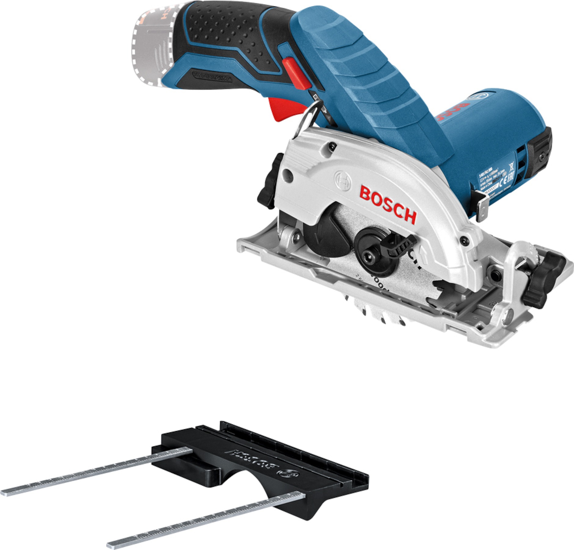 Bosch Blauw GKS 12V-26 accu cirkelzaag Solo | zonder accu's en lader - 06016A1001