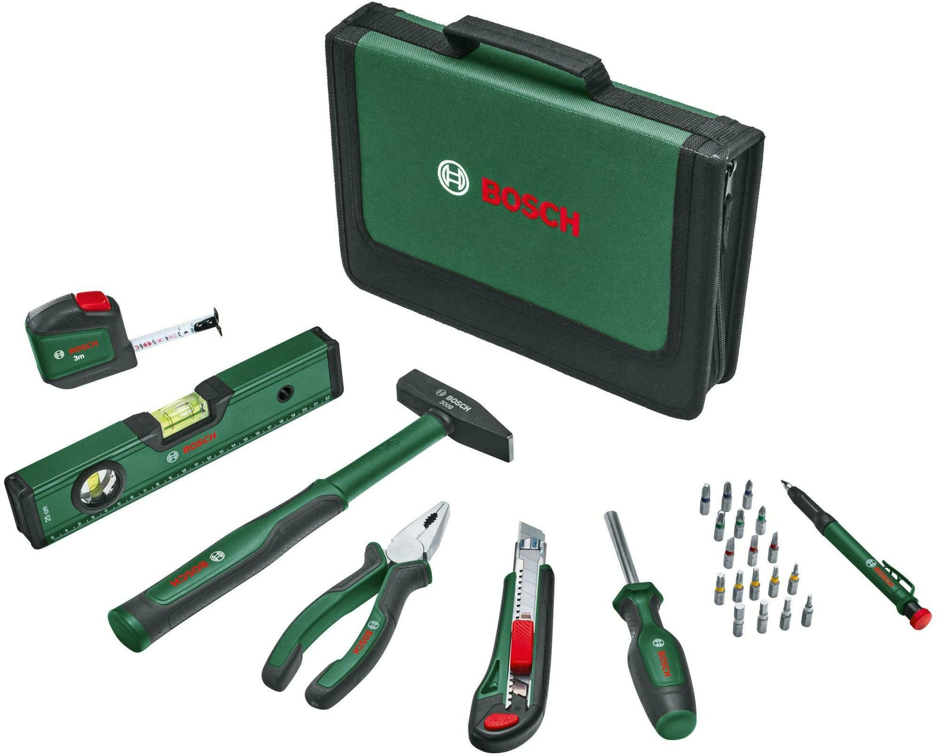 Bosch Groen Universal handgereedschapset 25-stuks - 1600A02BY6