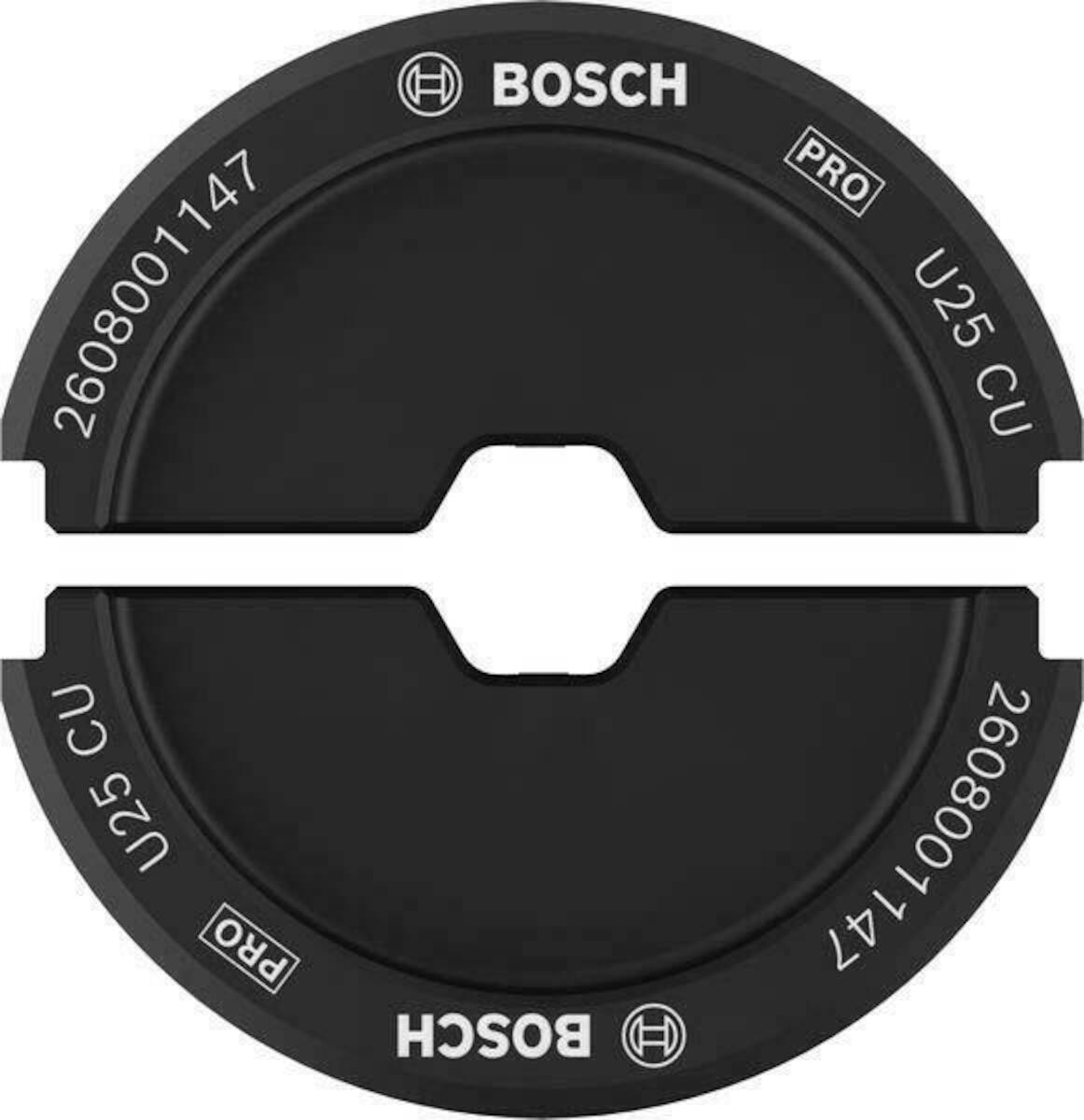 Bosch Accessoires PRO Crimping Die Krimpmatrijs | U25 CU | 25 mm | koper - 2608001147