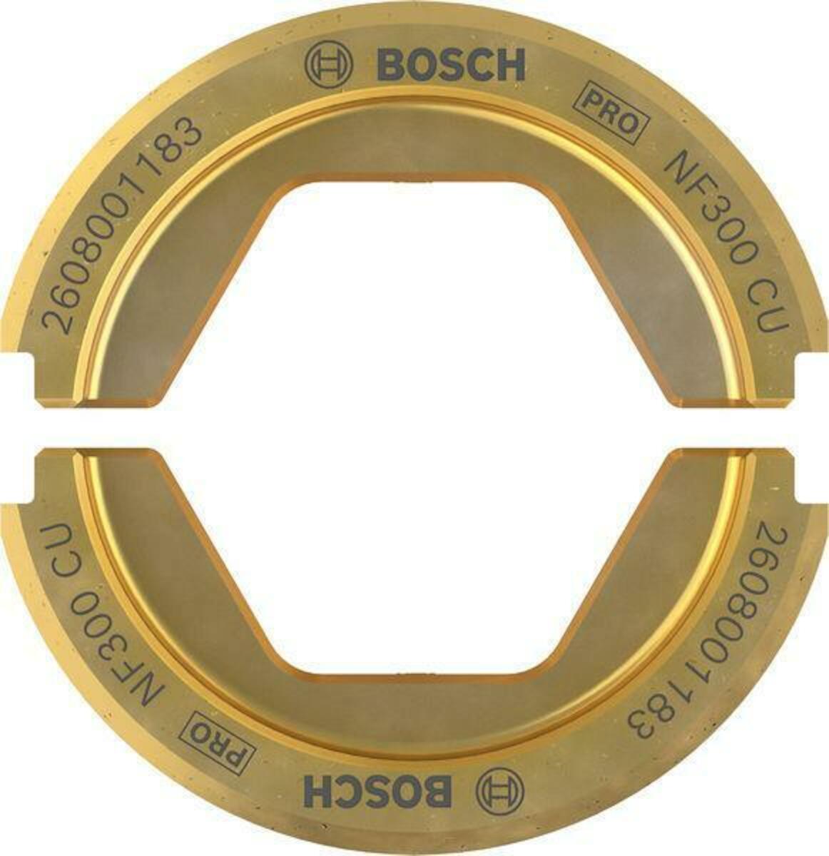 Bosch Accessoires PRO Crimping Die Krimpmatrijs | NF300 CU | 300 mm | koper - 2608001183 afbeelding