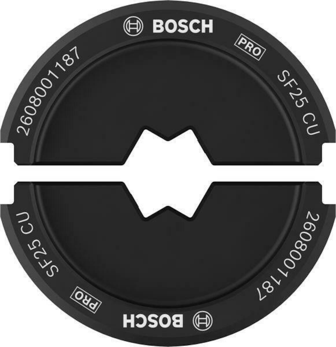 Bosch Accessoires PRO Crimping Die Krimpmatrijs | SF25 CU | 25 mm | koper - 2608001187