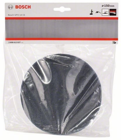 Bosch Accessoires Steunschijf M 14, Ø 150 mm, met klithechting voor GPO 14 CE - 2608612027