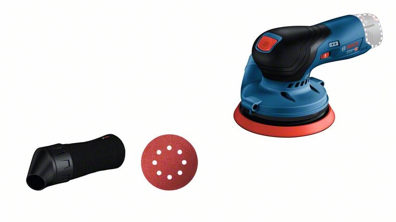 Bosch Blauw GEX 12V-125 Professional | Accu-excenterschuurmachine | 12V | Body | Zonder Accu's & Laders | In Doos - 0601372101