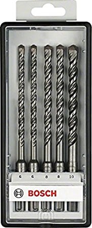 Bosch Accessoires SDS-Plus borenset | Robustline S4L | 5-Delig | 2607019928 - 2607019928