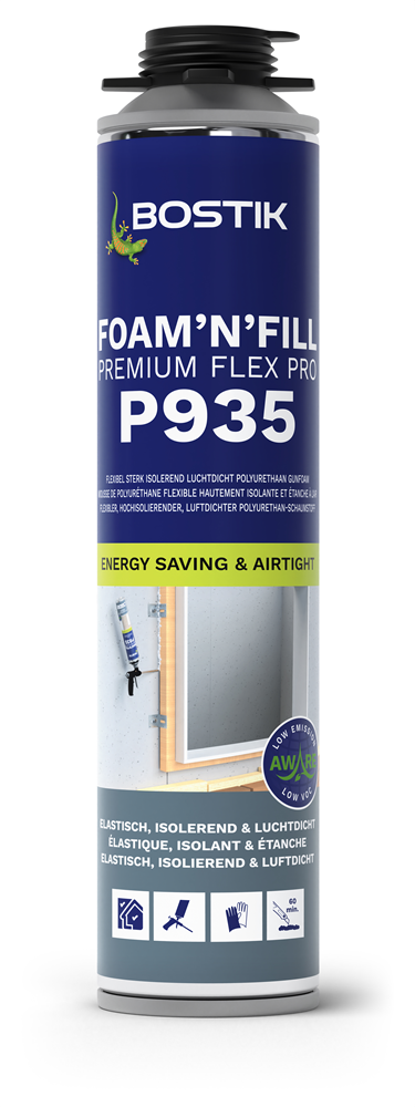 Bostik P935 Foam 'n' Fill Premium Flex Pro | 750 ml | Wit (12 stuks) - 30614683