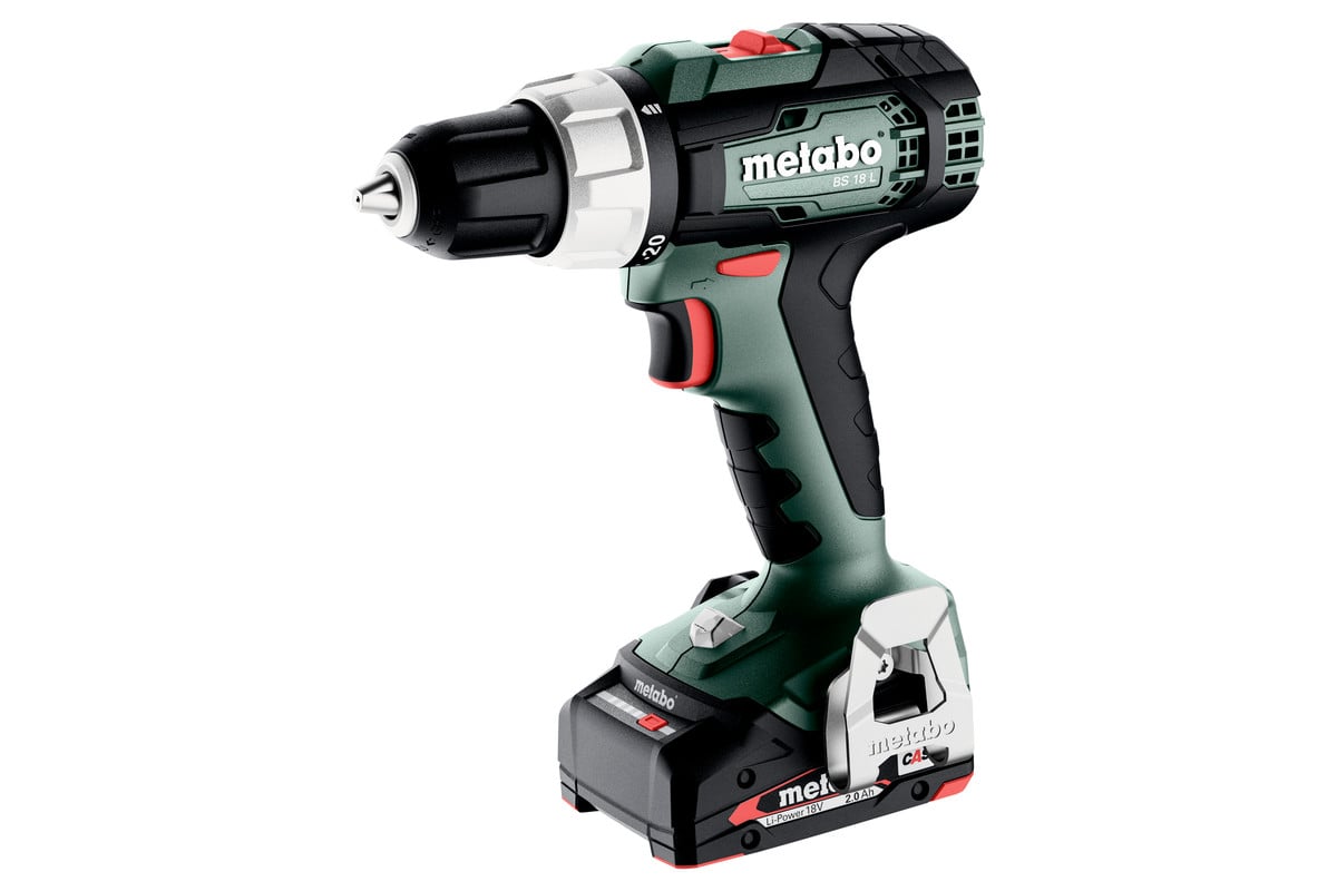 Metabo BS 18 L Accu Boorschroefmachine | 2 x 2.0 Ah Li-Power | SC 30 614051500
