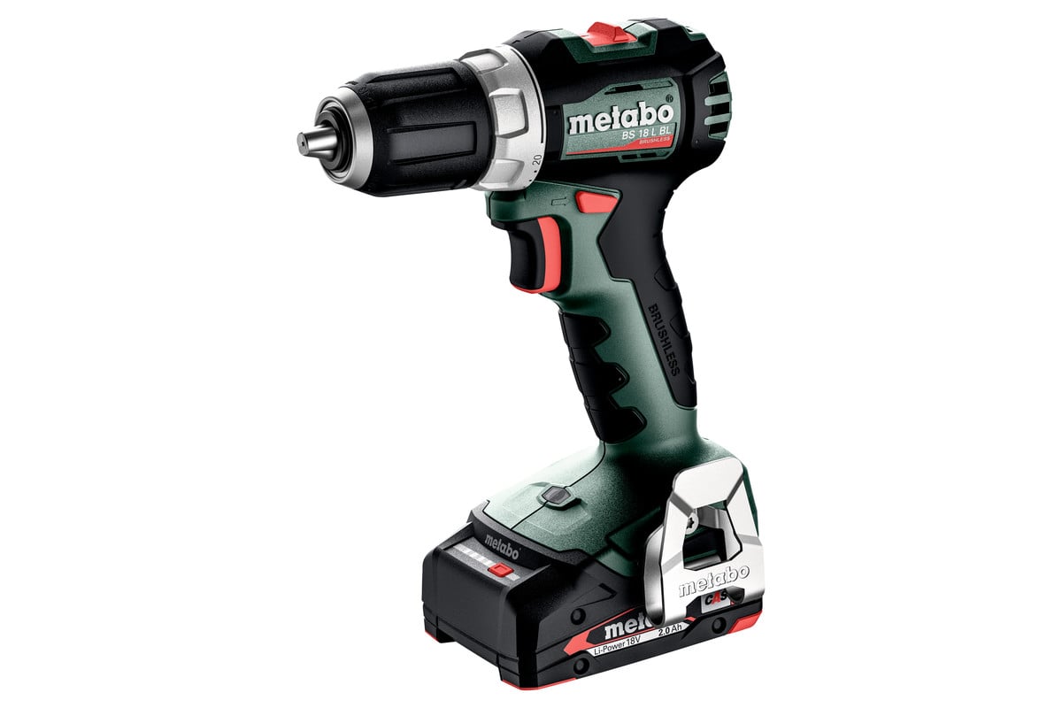Metabo BS 18 L BL Accu Boormachine | Set | 18V 2 0Ah Li-Ion | x 613155500