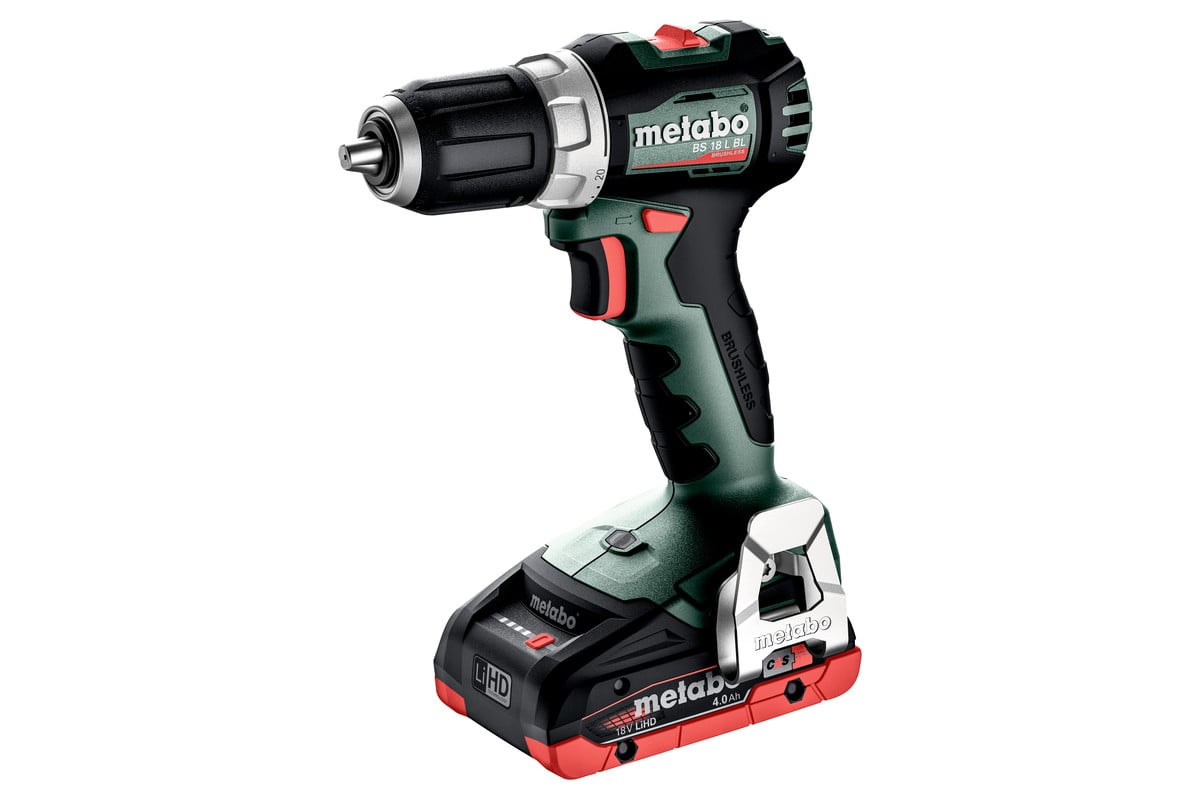 Metabo BS 18 L BL Accu Boormachine | Set | 18V 4 0Ah LiHD in x 613155800