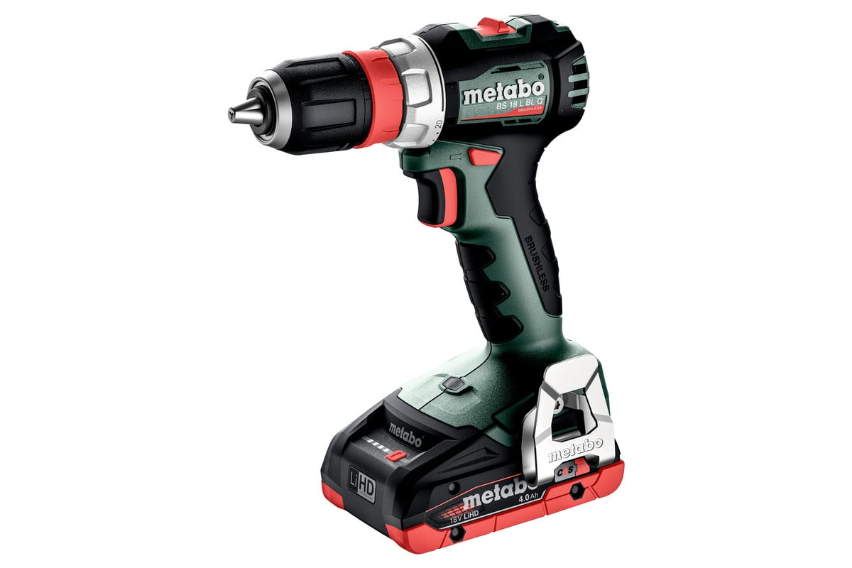 Metabo BS 18 L BL Q Accu boorschroefmachine | Set | 18V | 4 0Ah LiHD in x 613156800