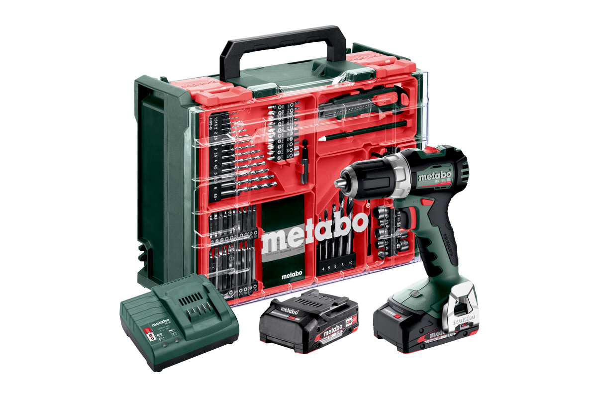 Metabo BS 18 L BL SET Accu Boormachine | Set | 18V 2 0Ah Li-Ion in koffer 613155710