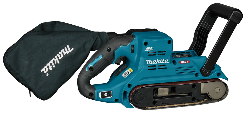 Makita BS001GZ XGT 40 V Max Bandschuurmachine 76mm | zonder accu&apos;s en lader - BS001GZ