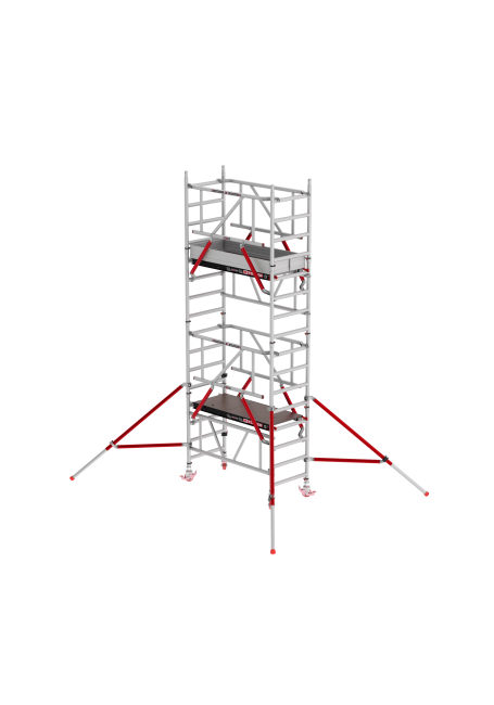 Altrex MiTOWER PLUS rolsteiger - 5.20 m werkhoogte - 0.75 m breed - 1.65 m Fiber-Deck® platform - Safe-Quick® - C003031