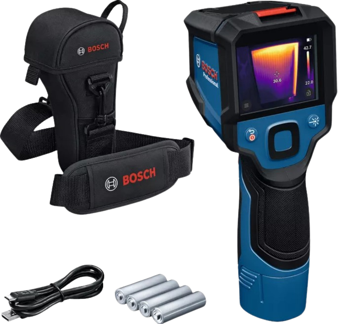 Bosch Blauw GTC 12V-450-13 Warmtebeeldcamera | Incl. Gereedschapstas en USB-C Kabel - 0601083901