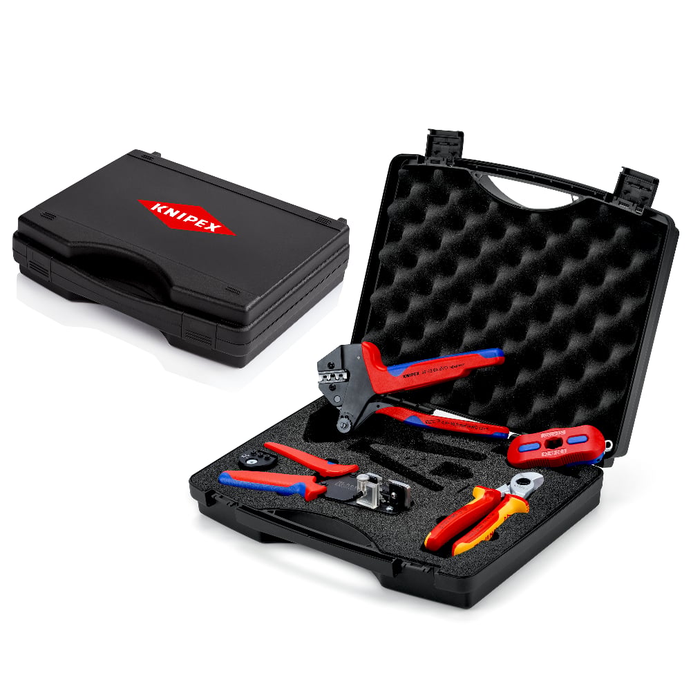 Knipex Gereedschapskoffer PV voor MC4 - 979104V03