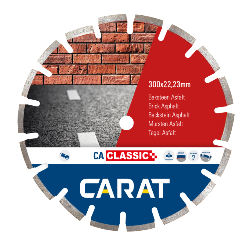 Carat Diamantzaag Asfalt | Ø400x25,40 mm, CA Classic - CAC4000