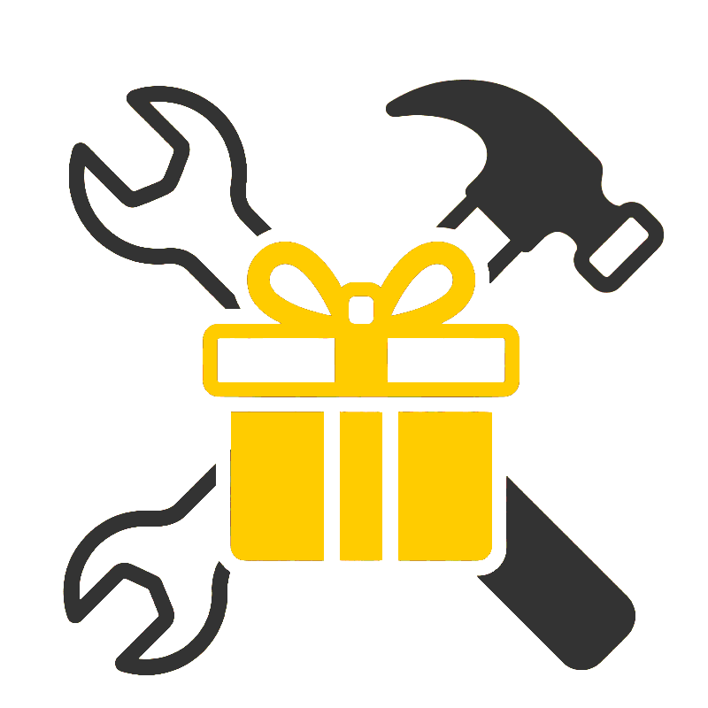 Cadeaus voor klussers
