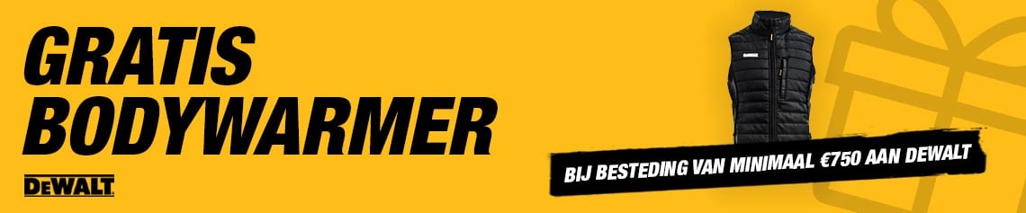 DeWALT gratis bodywarmer
