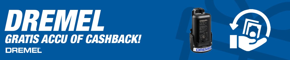 Dremel Gratis Accu Of Cashback