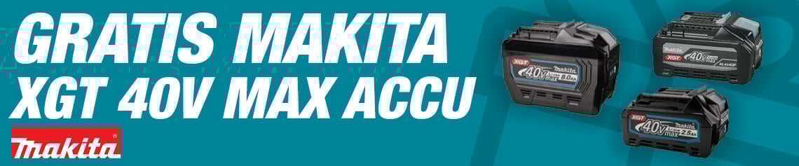 Makita Gratis XGT 40V Max accu
