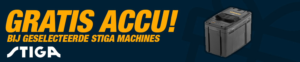 Stiga gratis 48V accu